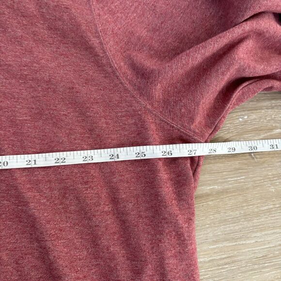 Johnnie O Pullover Mens Size 3XL Malibu Red Sully Quarter Zip Performance Shirt - Picture 4 of 7